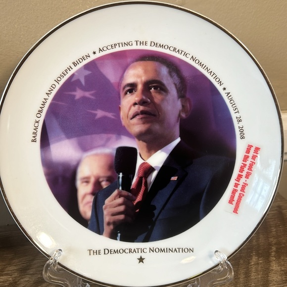President Barack Obama Collectable Plates - Picture 3 of 9